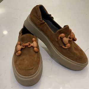 Soft Waves Seude TAis shoes size 38 1/2, color wood, very lightly worn